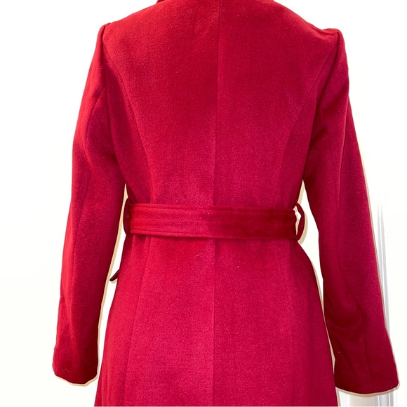 DARK READ VINTAGE LONG COAT - Picture 8 of 14